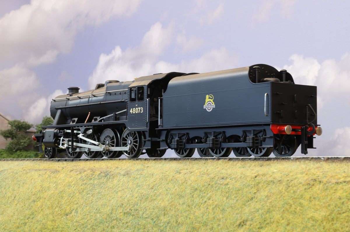 ACE Trains Coarse Scale O Gauge Stanier 8F 2-8-0 &#39;48073&#39; BR Black (Early Emblem) 2/3 Rail