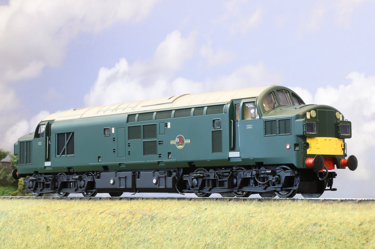 WORKSHOP Finescale O Gauge Heljan Class 37, BR Green (Small Yellow Panels) Unnumbered
