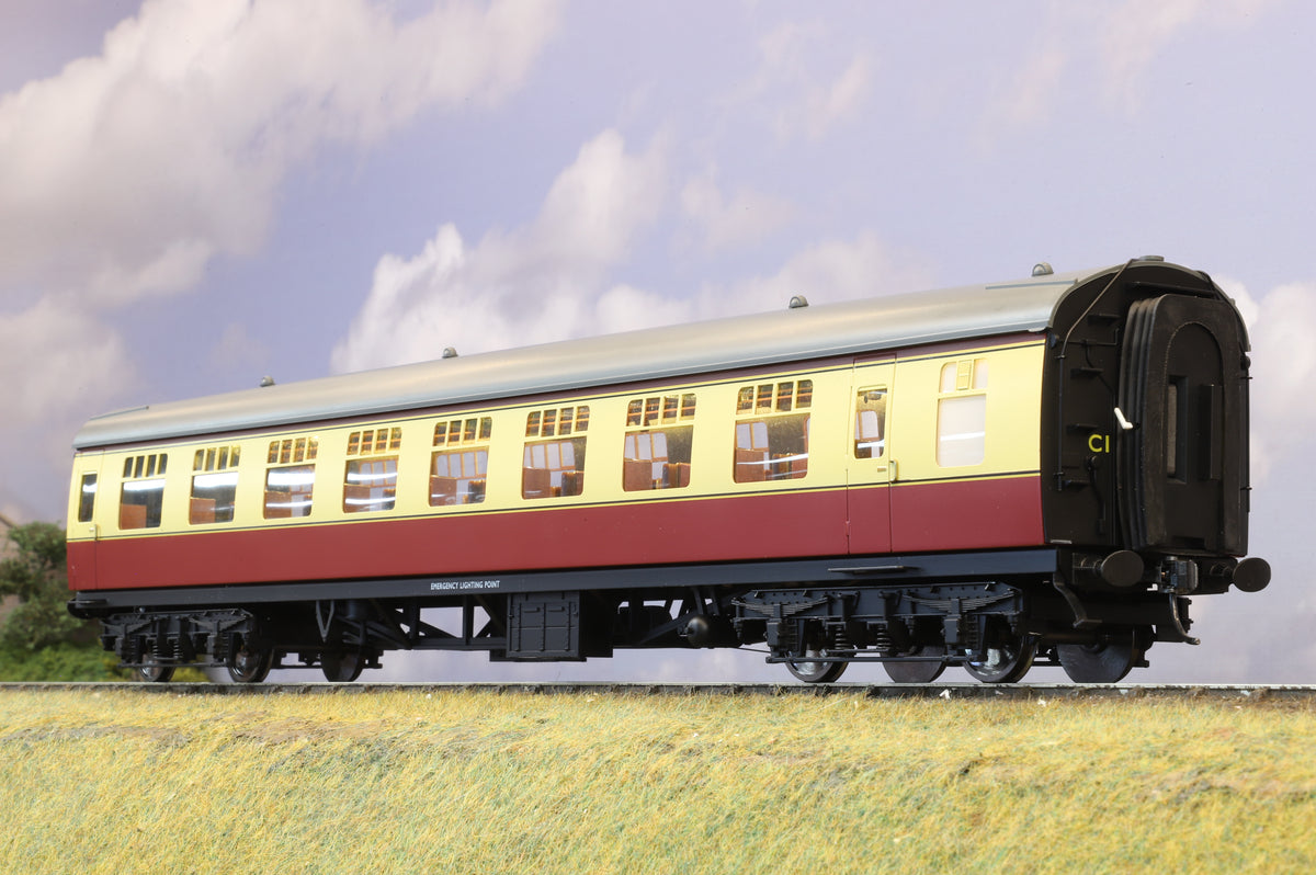 Darstaed Finescale O Gauge BR Mk1 RSO, BR Carmine &amp; Cream