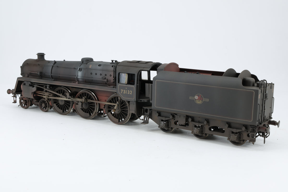 55H Models BR Standard Class 5 No. 73132 BR Black (Late Crest) Pro-Weathered