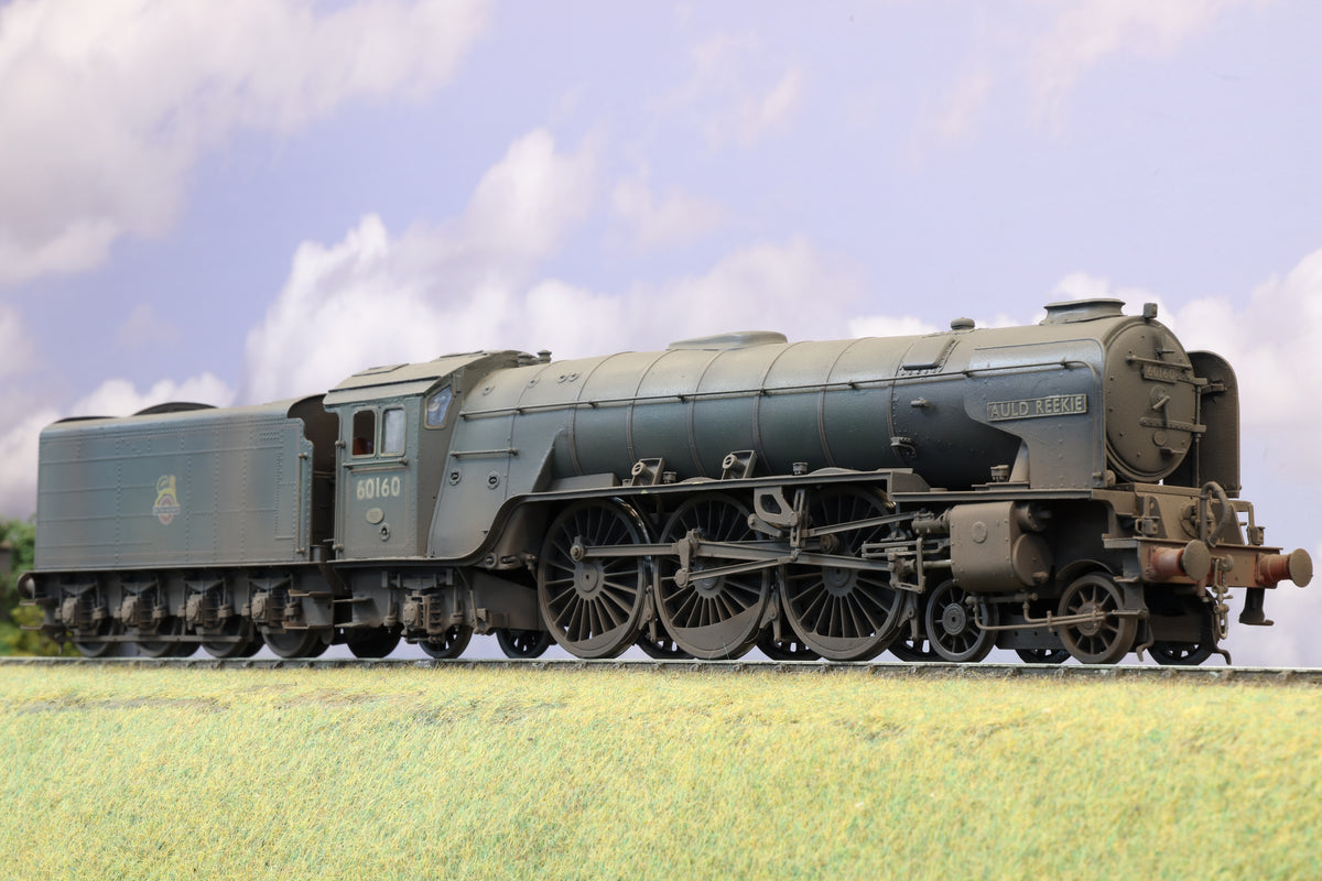 Finescale O Gauge (Kit-Built) Peppercorn A1 No. 60160 'Auld Reekie' BR Green, Weathered