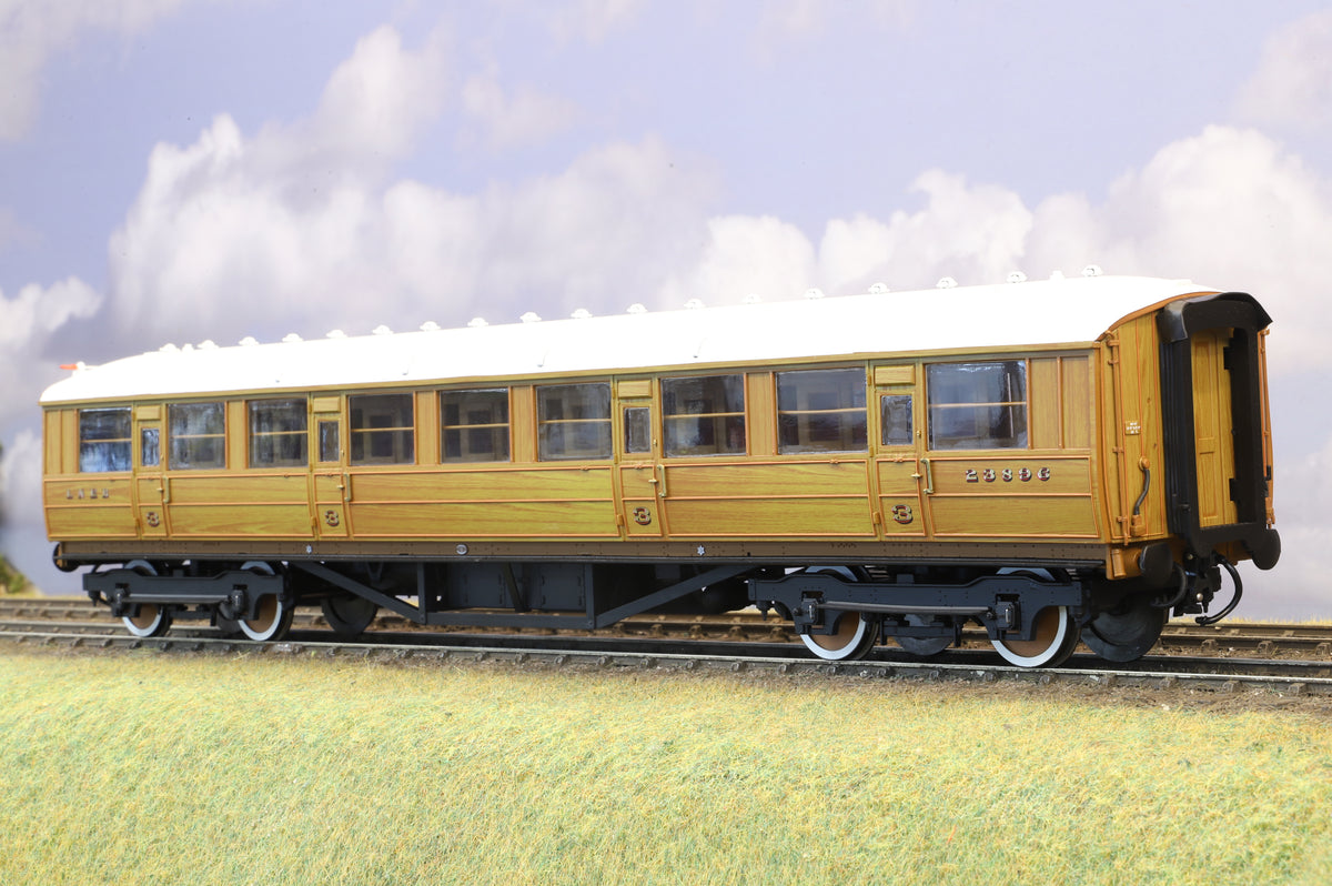 Hattons Finescale O Gauge Gresley Teak Corridor Third H7-TC115-002