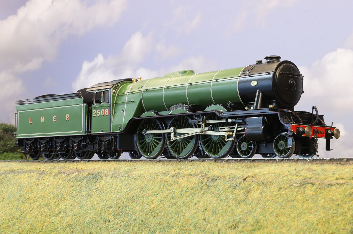 Kit-Built Finescale O Gauge Gresley A3 No. 2508 'Brown Jack' LNER Apple Green