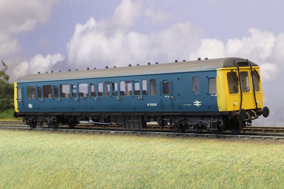 Finescale O Gauge (Kit-Built) Class 122 Railcar No. W55008 BR Blue