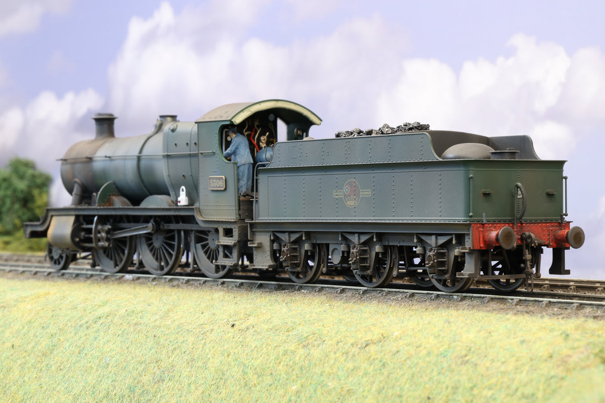 WORKSHOP Heljan Finescale O Gauge ex-GWR 43xx Mogul No. 5306, BR Unlined Green, Pro-Weathered