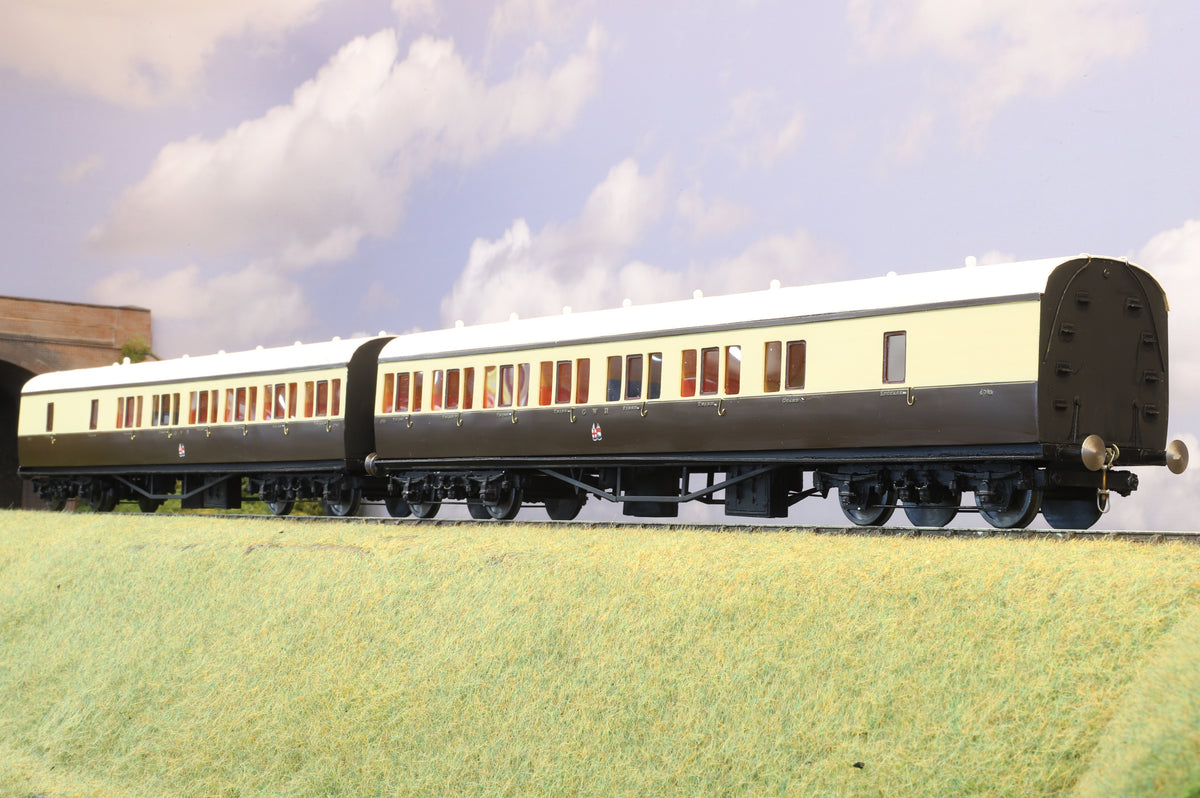 Finescale O Gauge (Kit-Built) GWR B Set Pair of Coaches