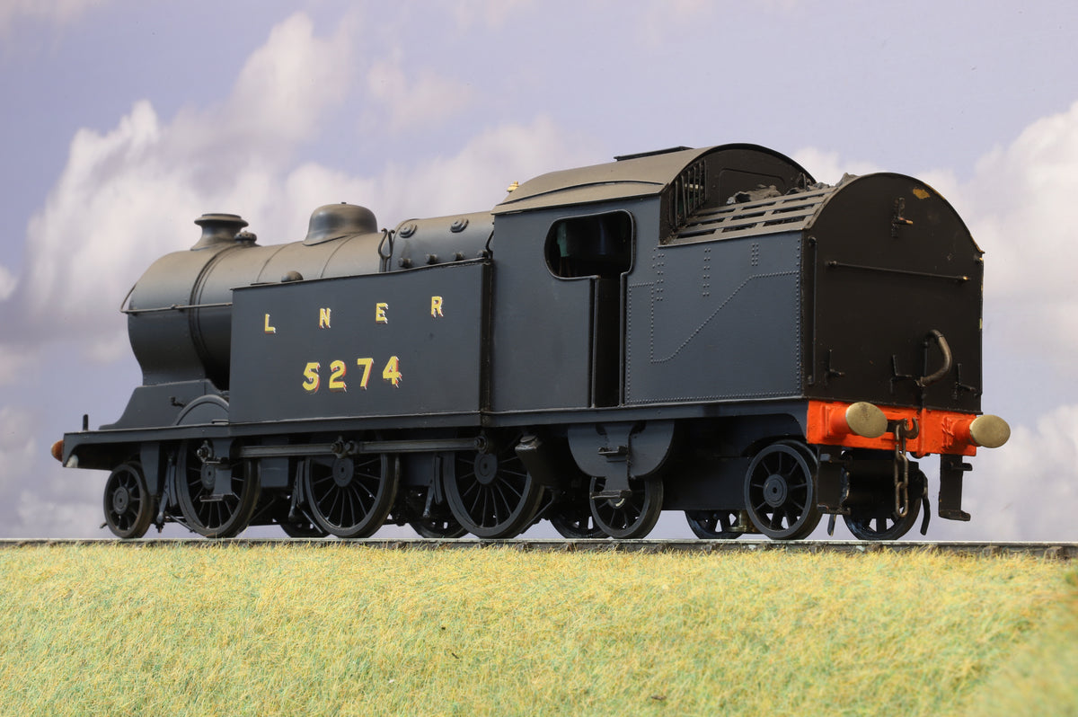 Finescale O Gauge (Kit-Built) ex-GCR 1B/L3 No. 5274, LNER Black, DCC Sound