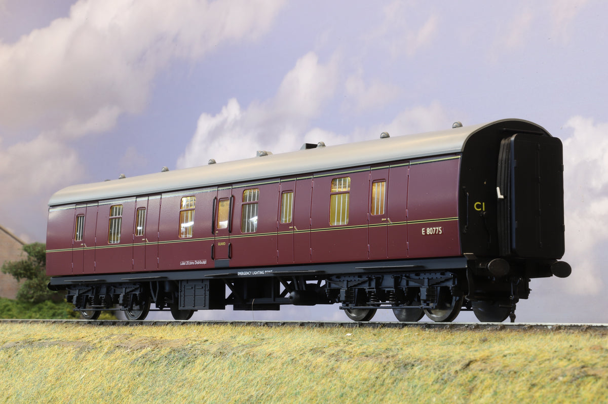 Darstaed Finescale O Gauge MK1 BG BR Lined Maroon No.E80775