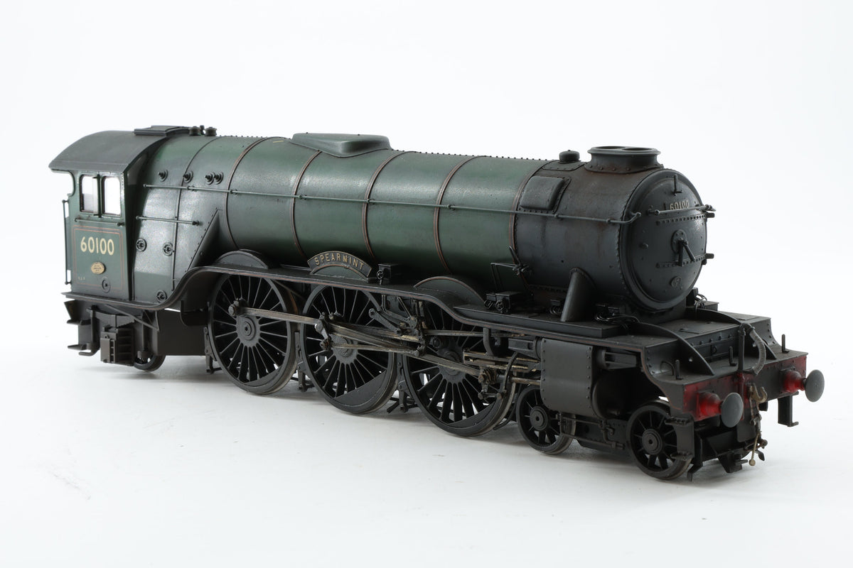 DJH (No.1 Shop) Finescale O Gauge Class A3 No. 60100 'Spearmint' BR Green Late Crest, Weathered