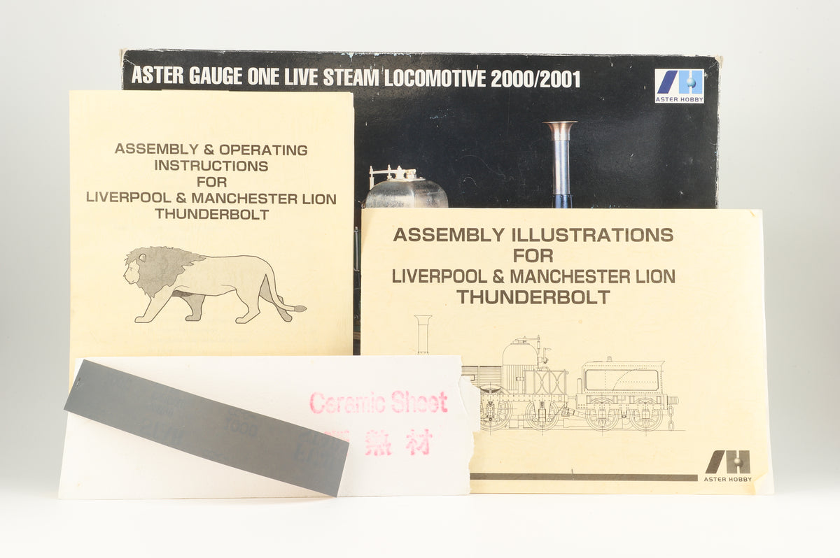 Aster Gauge 1 Live Steam L&MR Lion 0-4-2 Locomotive (Unbuilt Kit)