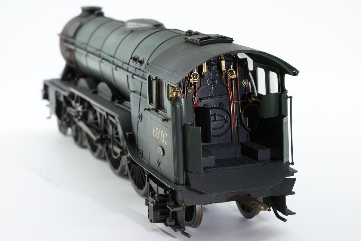 DJH (No.1 Shop) Finescale O Gauge Class A3 No. 60100 'Spearmint' BR Green Late Crest, Weathered
