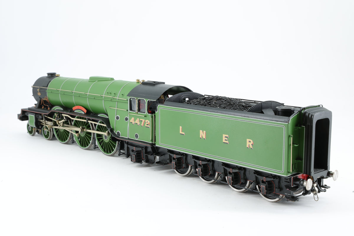 DJH Finescale O Gauge (Custom No. 1 Shop) LNER Class A3 No. 4472 'Flying Scotsman' Apple Green