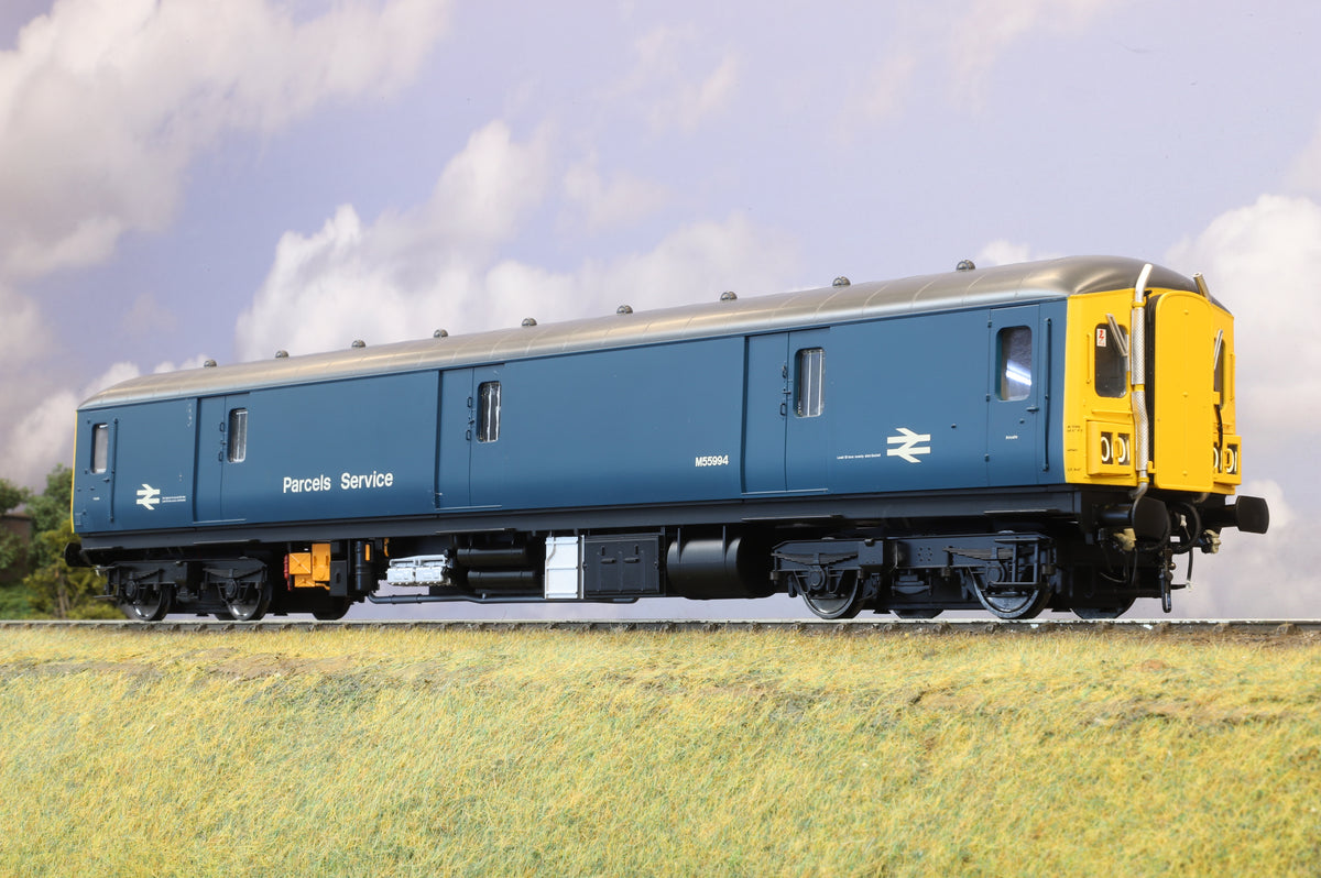 Heljan Finescale O Gauge Class 128 DPU BR Blue with Full Yellow Ends No. M55994, DCC Sound