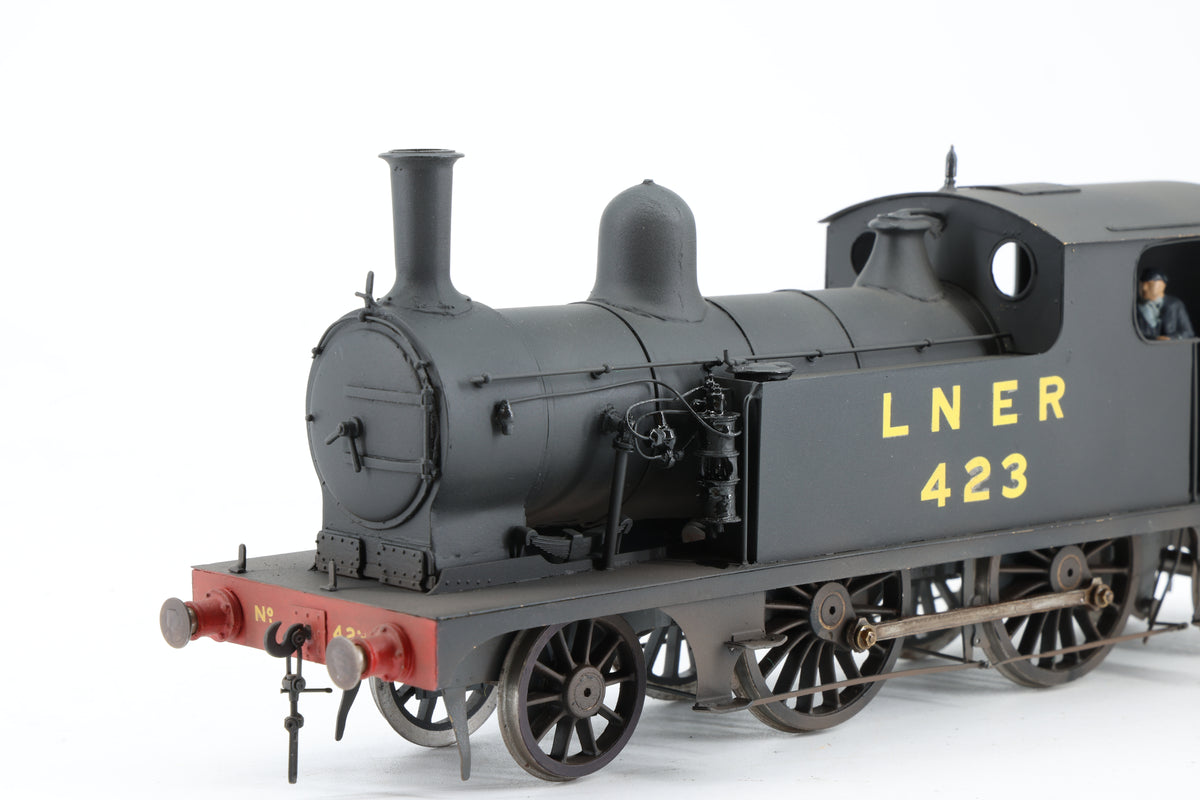 Finescale O Gauge (Kit-Built) ex-NER Class F8 2-4-2T LNER Black No. 423 Weathered