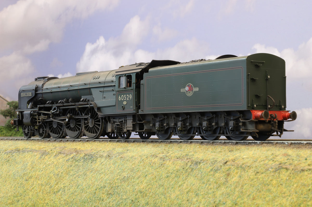 Golden Age Models Finescale O Gauge A2/3 No.60529 'Pearl Diver', DCC Sound, Smoke & Pro Weathered