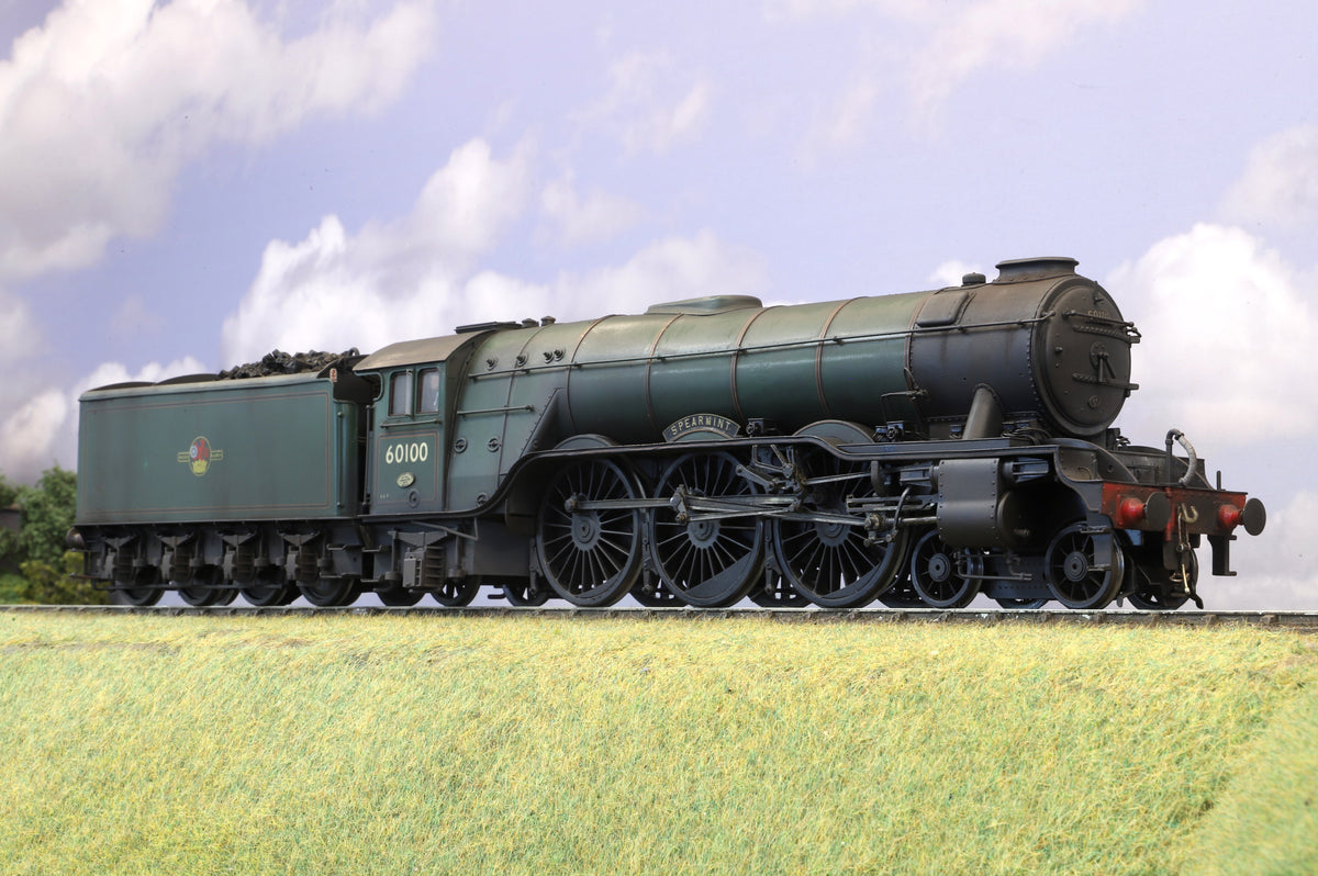 DJH (No.1 Shop) Finescale O Gauge Class A3 No. 60100 'Spearmint' BR Green Late Crest, Weathered