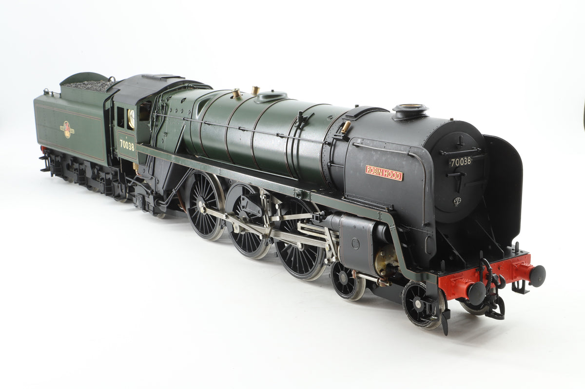 G1MRC/Accucraft Gauge 1 Live Steam BR Standard Class 7 Britannia No. 70038 'Robin Hood'