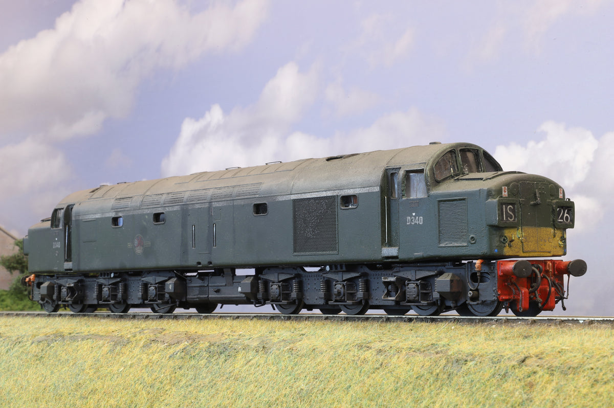 WORKSHOP Finescale O Gauge Heljan Class 40 No. D340 BR Green Weathered