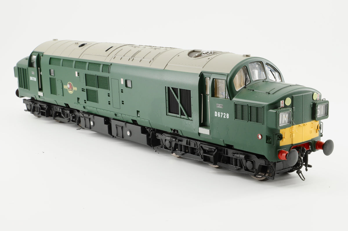 WORKSHOP Heljan Finescale O Gauge Class 37 No. D6728 BR Green (SYP) DCC Sound
