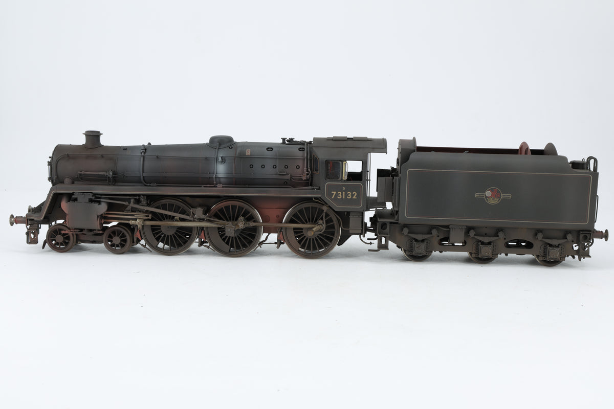 55H Models BR Standard Class 5 No. 73132 BR Black (Late Crest) Pro-Weathered