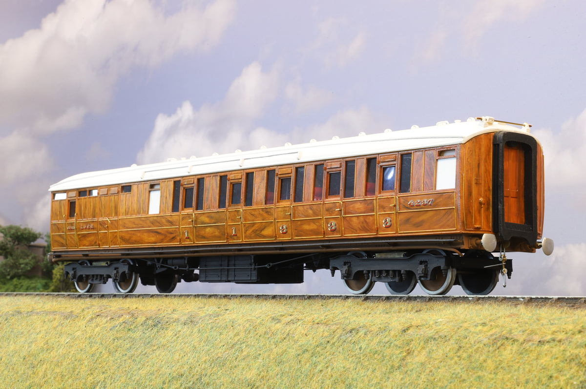 Finescale O Gauge (Kit-Built) LNER Gresely Teak Brake Composite No. 4237