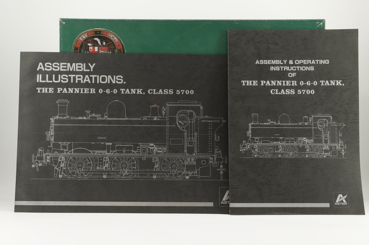 Aster Gauge 1 Live Steam GWR 0-6-0PT Pannier Tank (Unbuilt Kit)