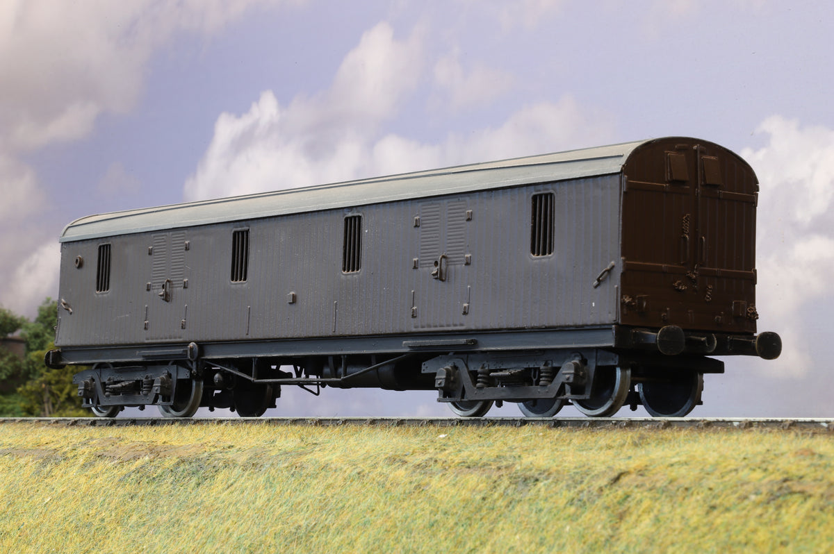 WORKSHOP Kit-built Finescale O Gauge GWR 'Monster' Bogie CCT, Undecorated Brown