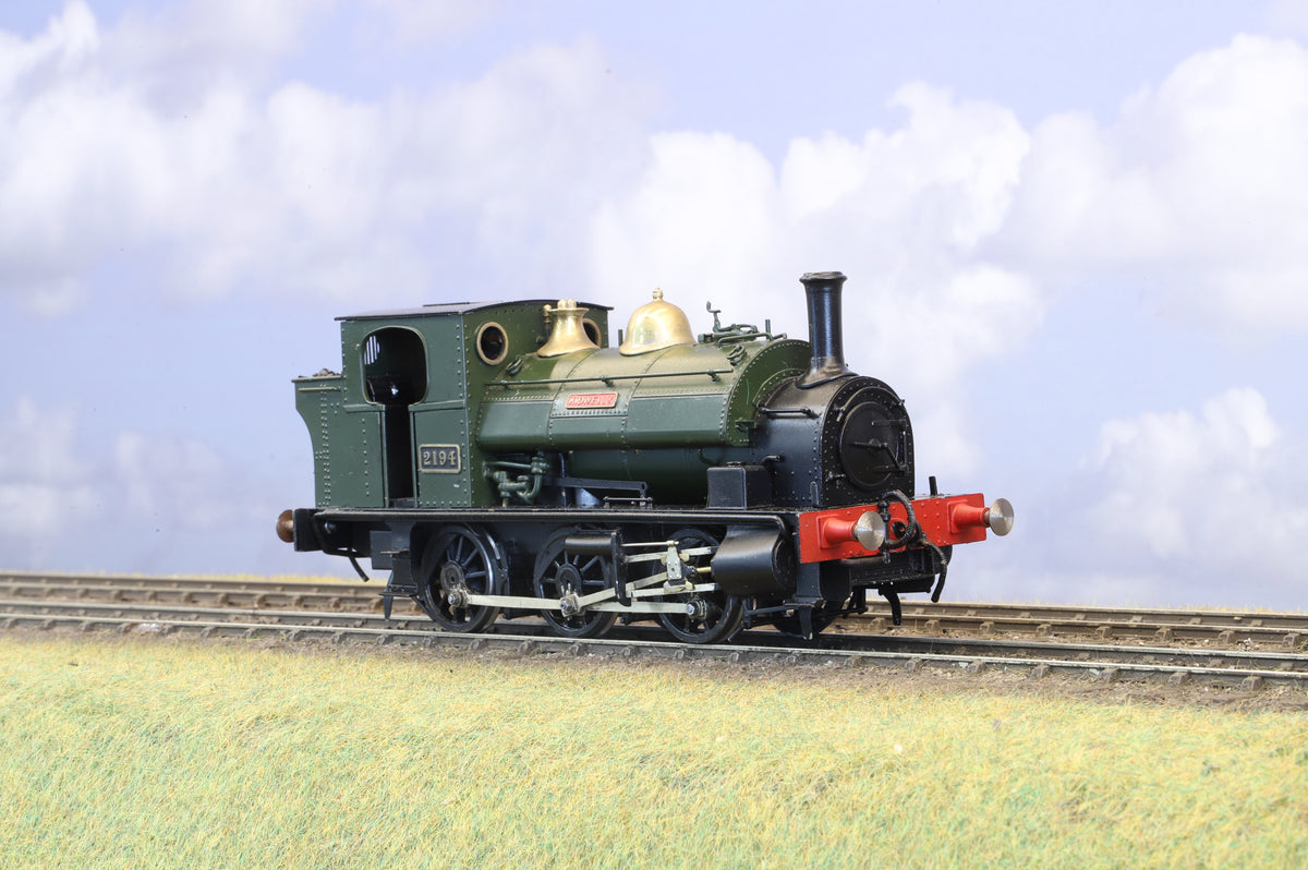 Finescale O Gauge (Kit-Built) ex-BP&GV Avonside 0-6-0ST No. 2194 'Kidwelly' GWR Green