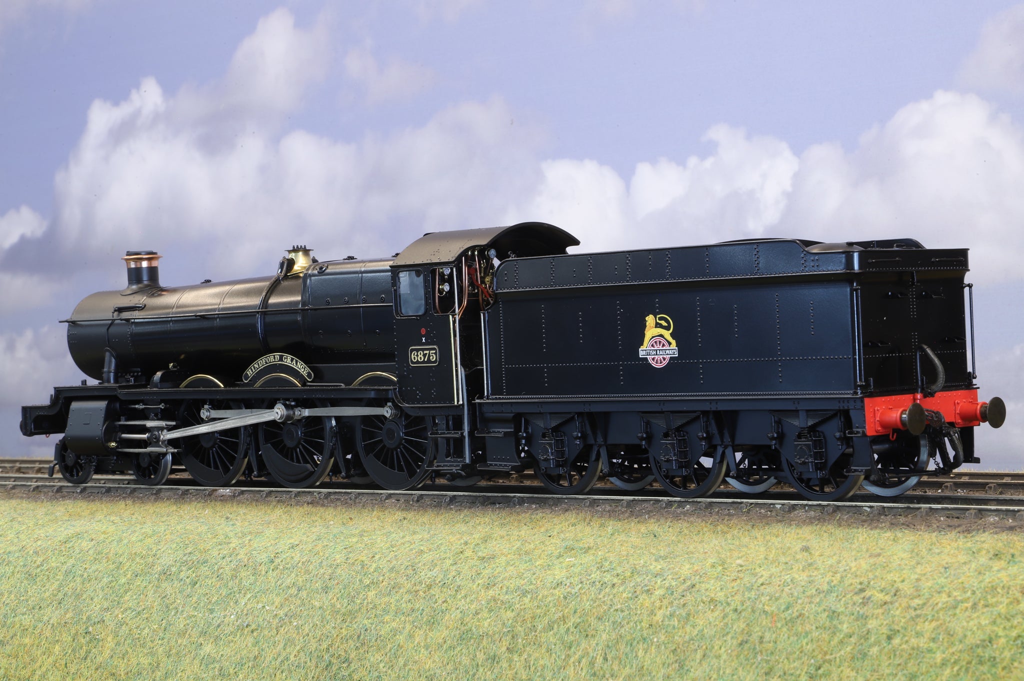 Clarks Collection Model Masterpiece Models ex-GWR 68xx Grange No. 6875 'Hindford Grange' BR Bl ...