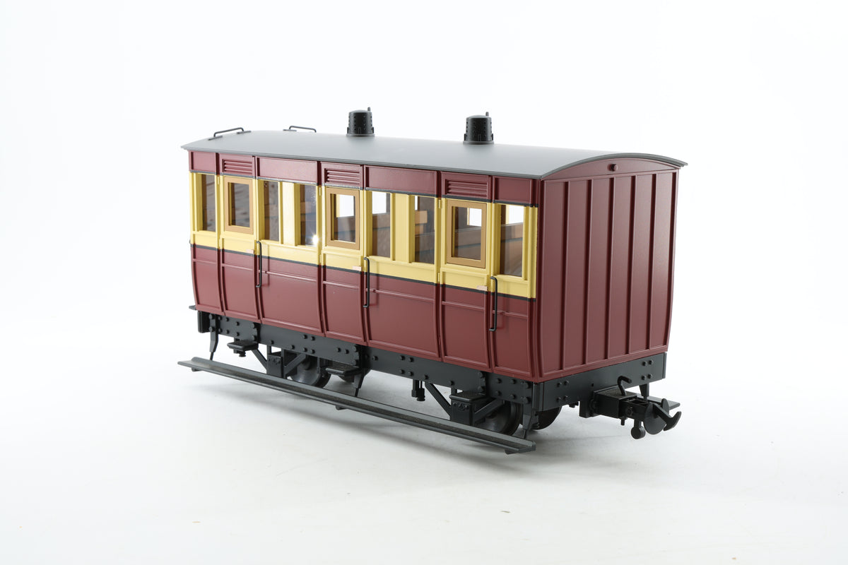 BMS/Accucraft 16mm Scale (32mm Gauge) Isle of Man 4 Wheel 3rd Class Coach R19-10