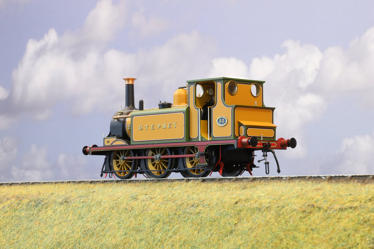 Dapol Finescale O Gauge &#39;Terrier&#39; A1 No. 55 &#39;Stepney&#39; Improved Engine Green, DCC Sound