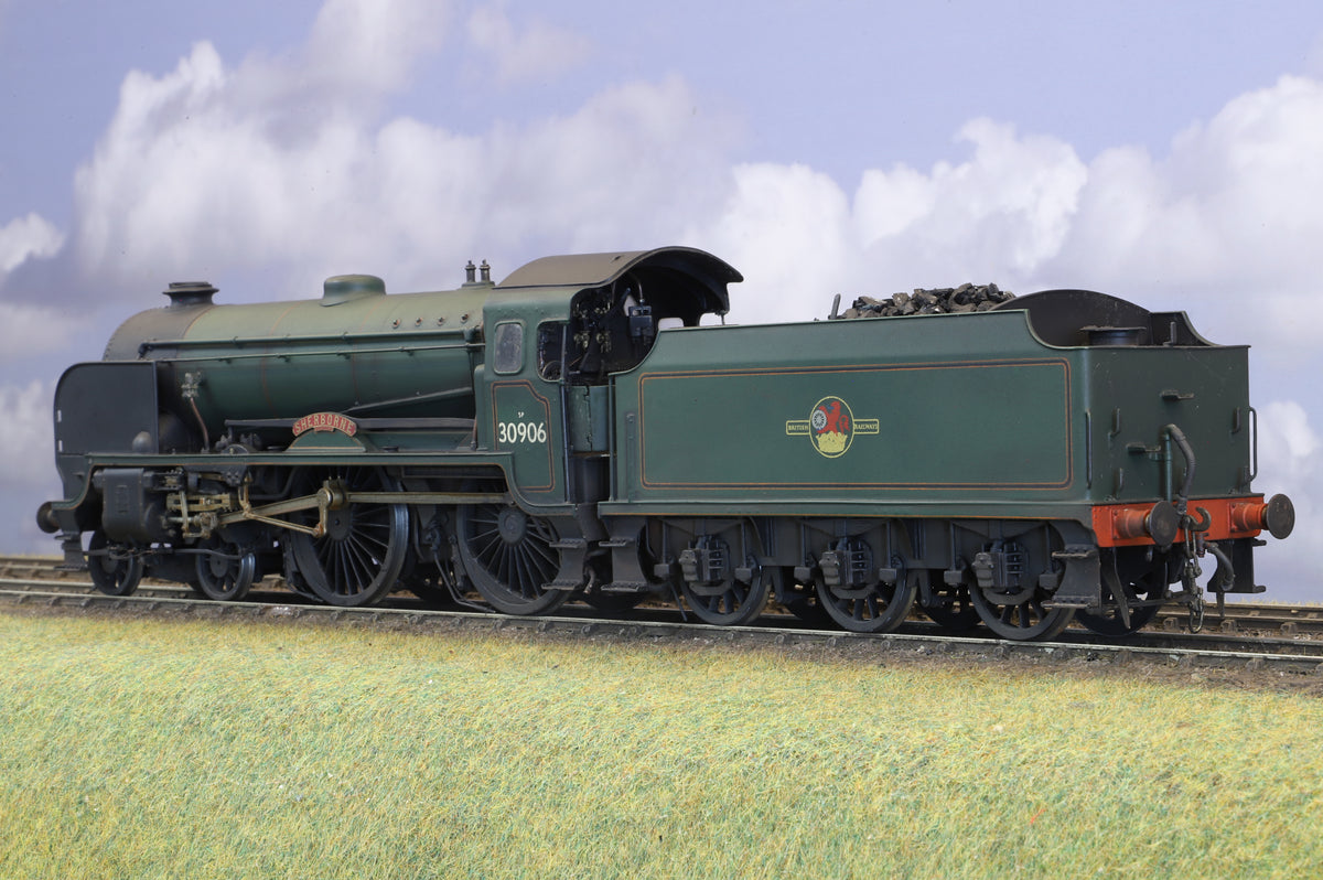 Finescale O Gauge (Kit-Built) ex-SR Schools No. 30906 'Sherborne' BR Green Pro-Weathered
