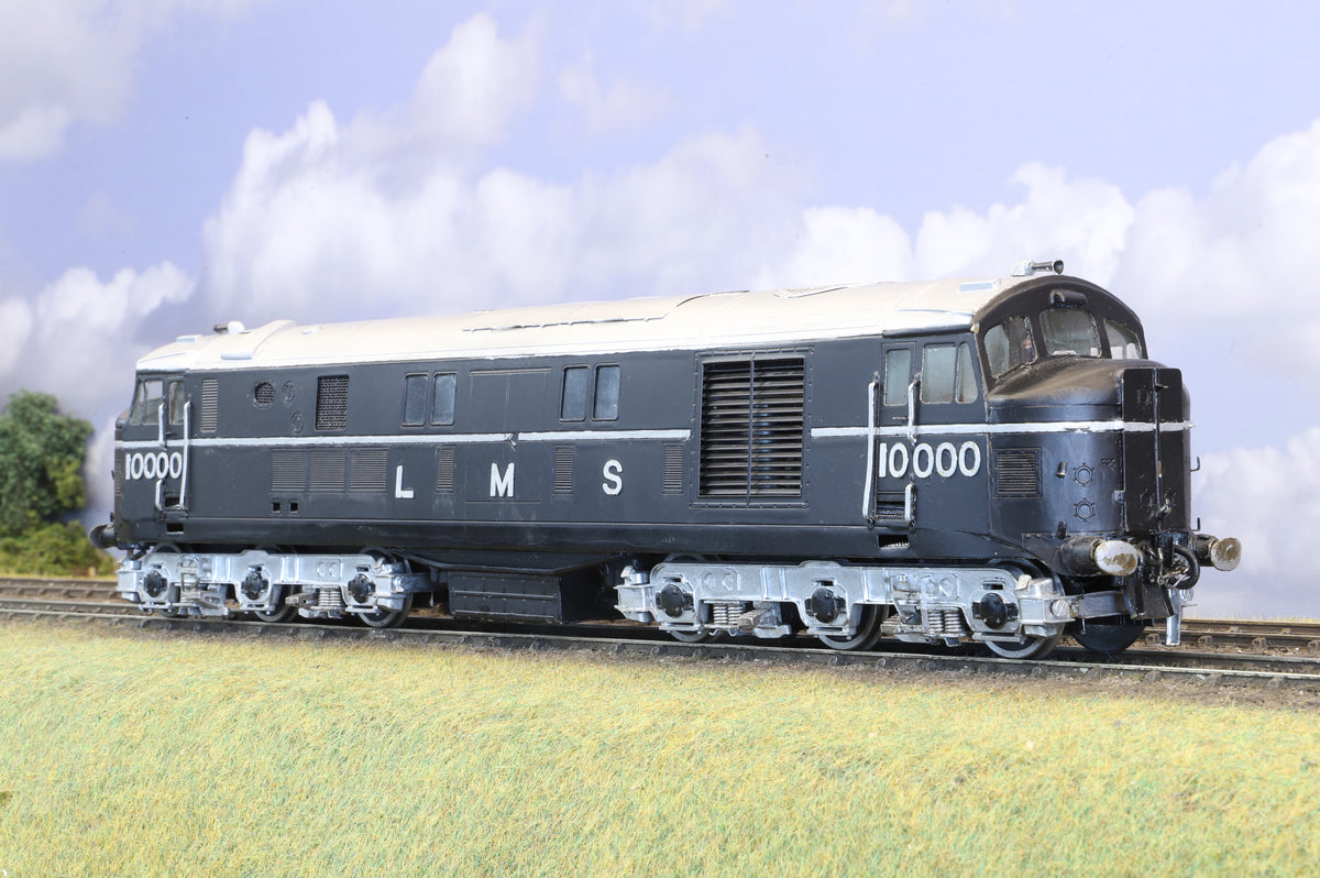 WORKSHOP Finescale O Gauge RJH Kit-built Ivatt Diesel No.10000, DCC Sound