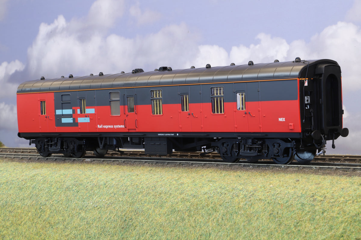 Heljan Finescale O Gauge Mk1 NEX Rail express systems red/grey (No.4962)