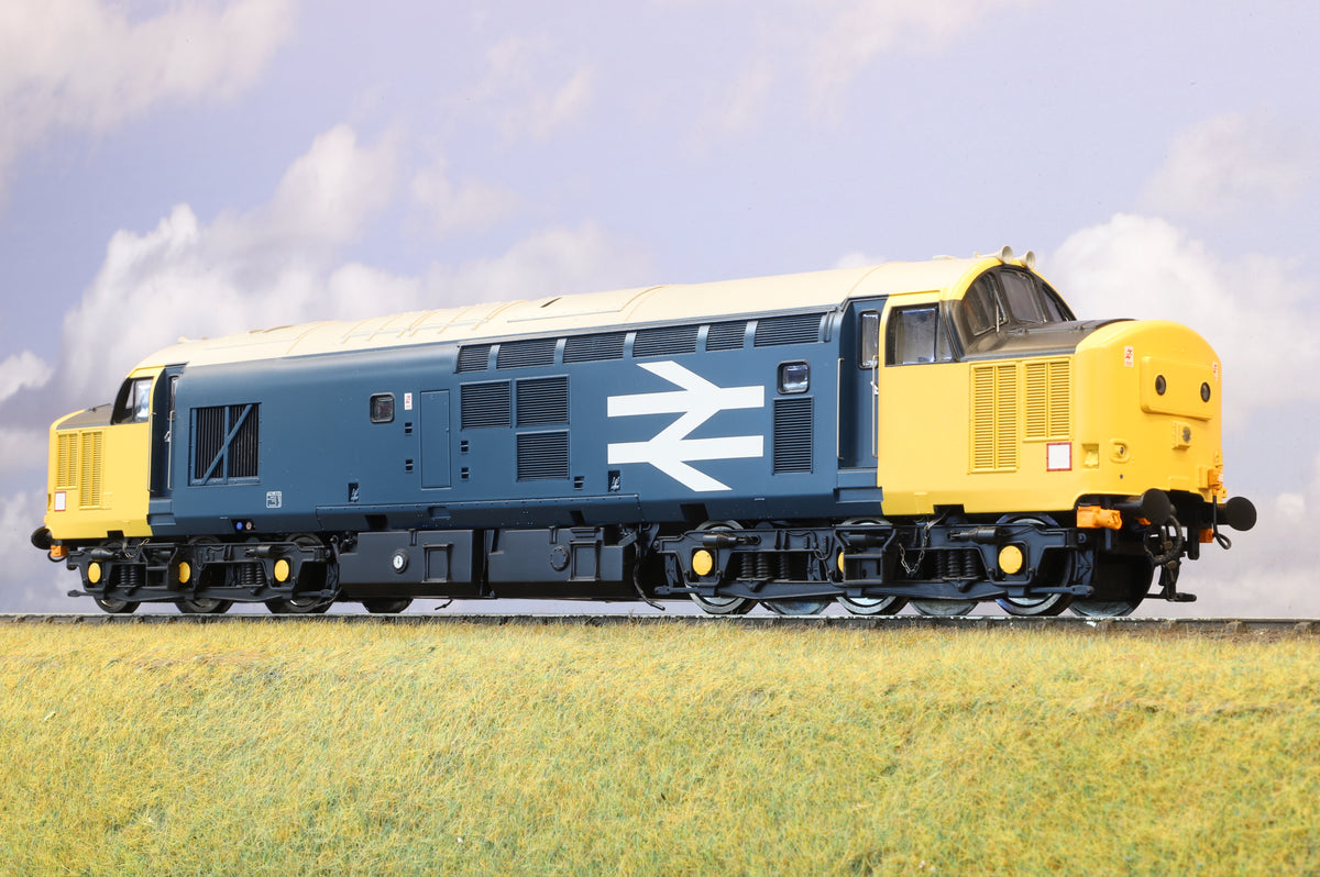 WORKSHOP Finescale O Gauge Heljan Class 37/0 BR Large Logo Blue (Unnumbered)