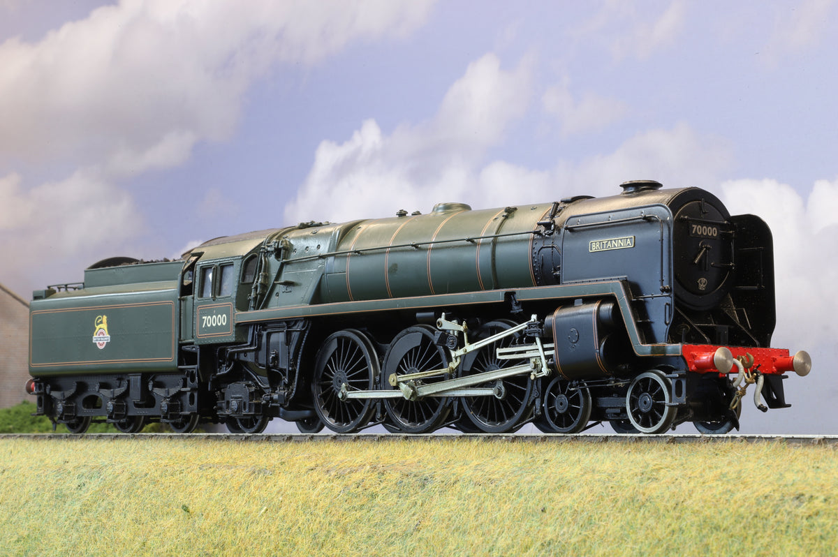DJH (Factory-Built) Finescale O Gauge &#39;Britannia&#39; No.70000 &#39;Britannia&#39;, BR Green (Early) DCC Sound