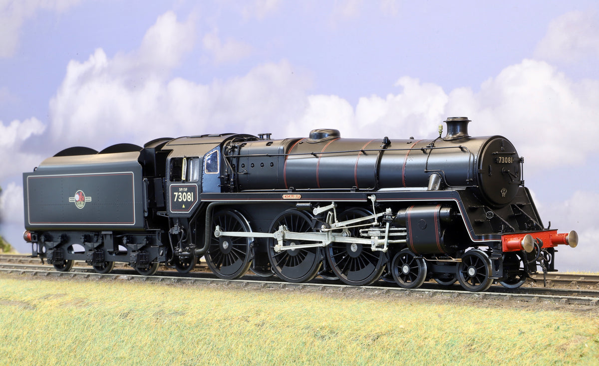 55H Models BR Standard Class 5 No. 73081 'Excalibur' BR Black (Late Crest)