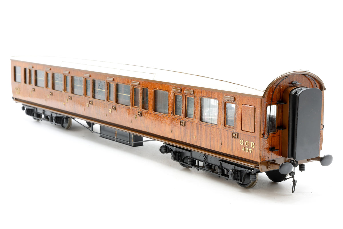 J.B.C Models Gauge 1 GCR Robinson 60ft Matchboard BTK Brake Coach No. 457