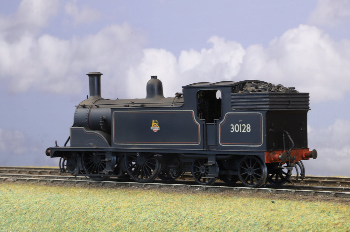 Finescale O Gauge (Kit-Built) ex-LSWR M7 (Push-Pull Fitted) No. 30128 BR Black Pro-Weathered