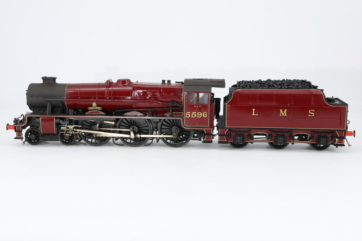 Finescale O Gauge (Kit-Built) LMS Jubilee No. 5596 'Bahamas' (1960/70sPres) Pro-Glossed/Weathered