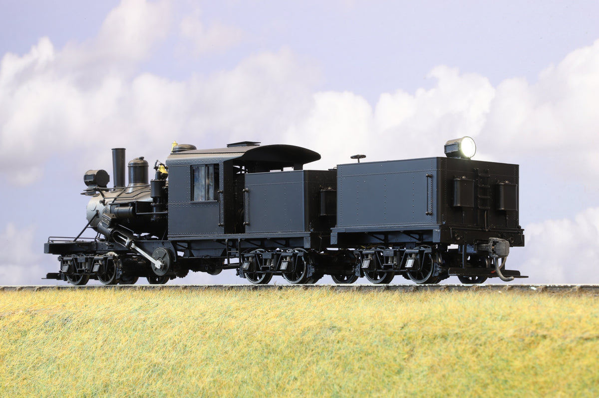 The Car Works O Gauge 70-Ton 3-Truck Climax, DCC Sound