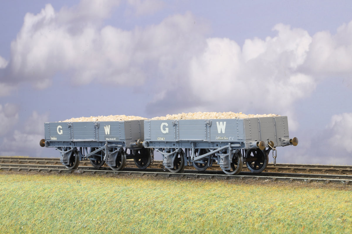 Finescale O Gauge (Kit-Built) Pair of GWR Open Wagons