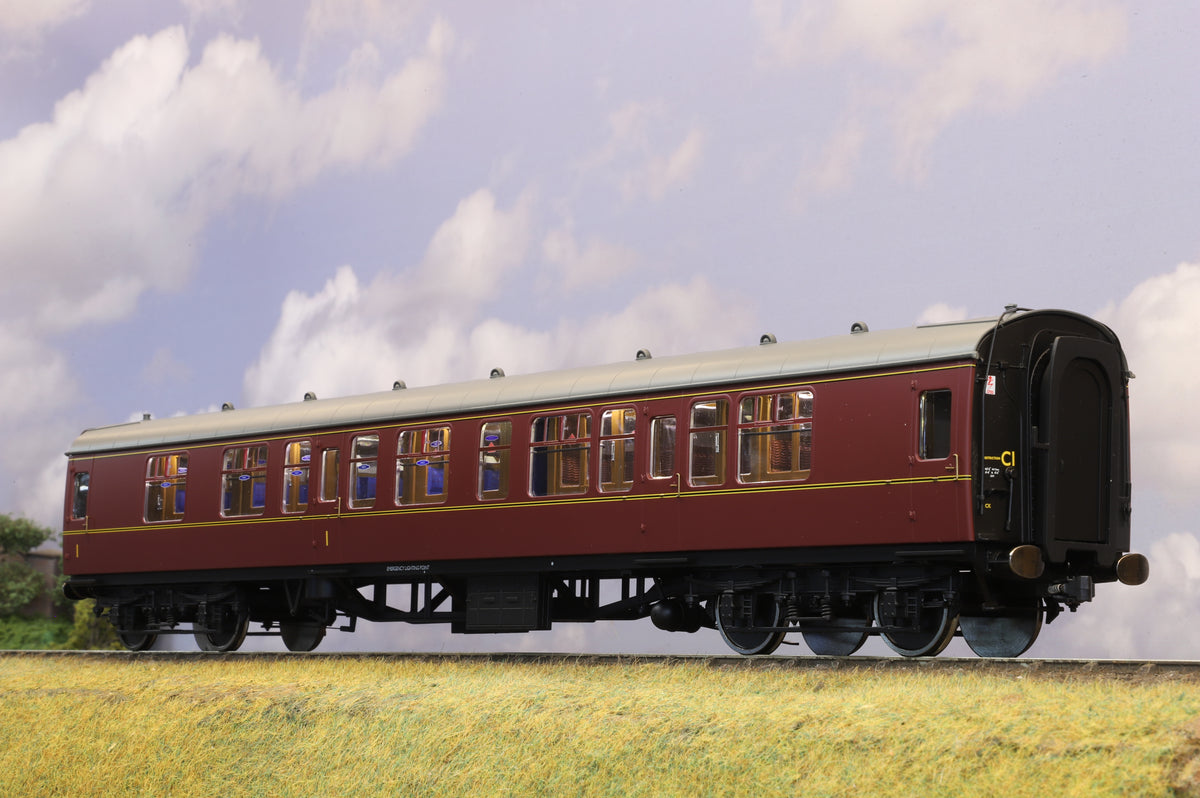 Lionheart Finescale O Gauge BR MK1 CK Maroon Un-numbered