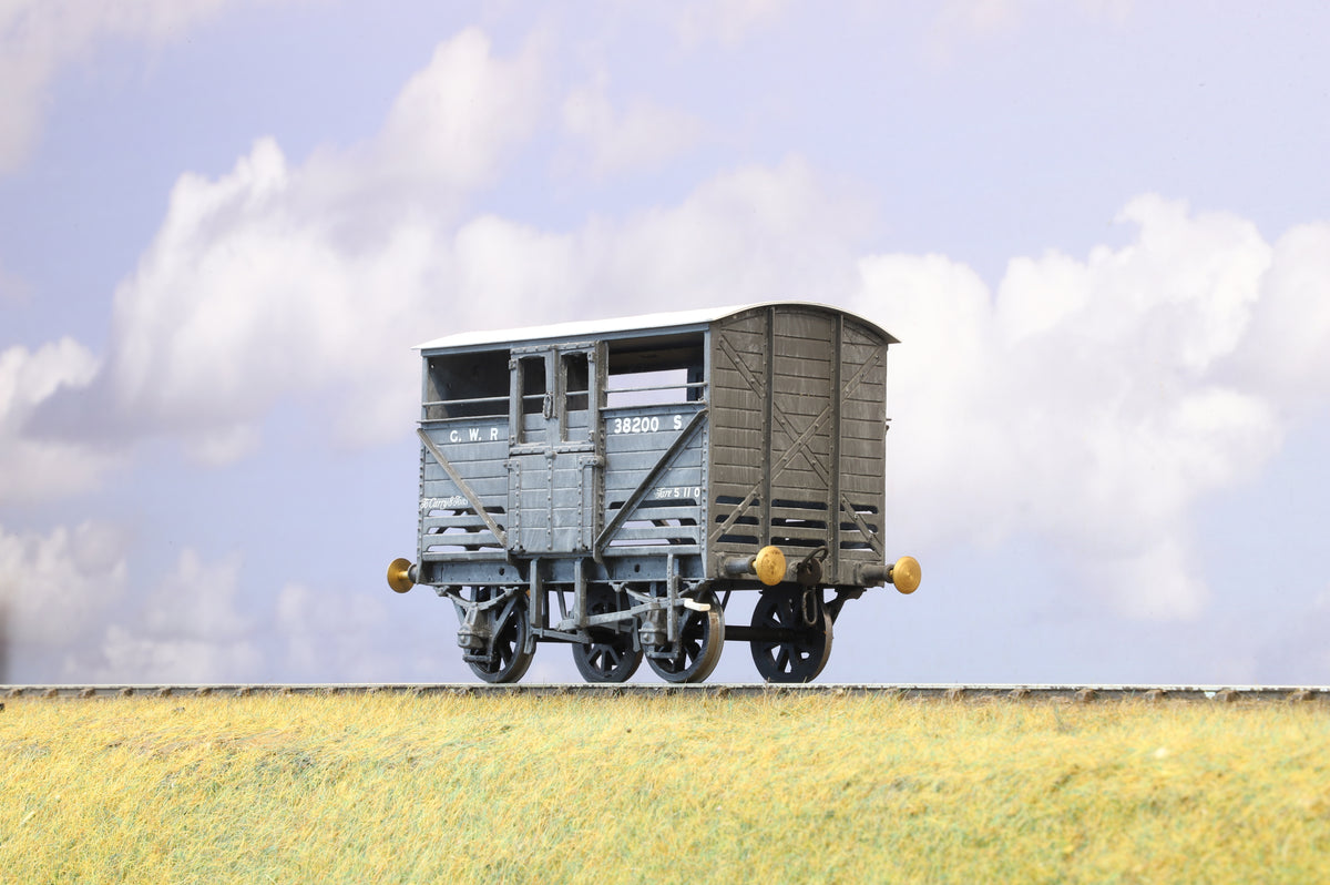 Kit-built Finescale O Gauge GWR Cattle Wagon