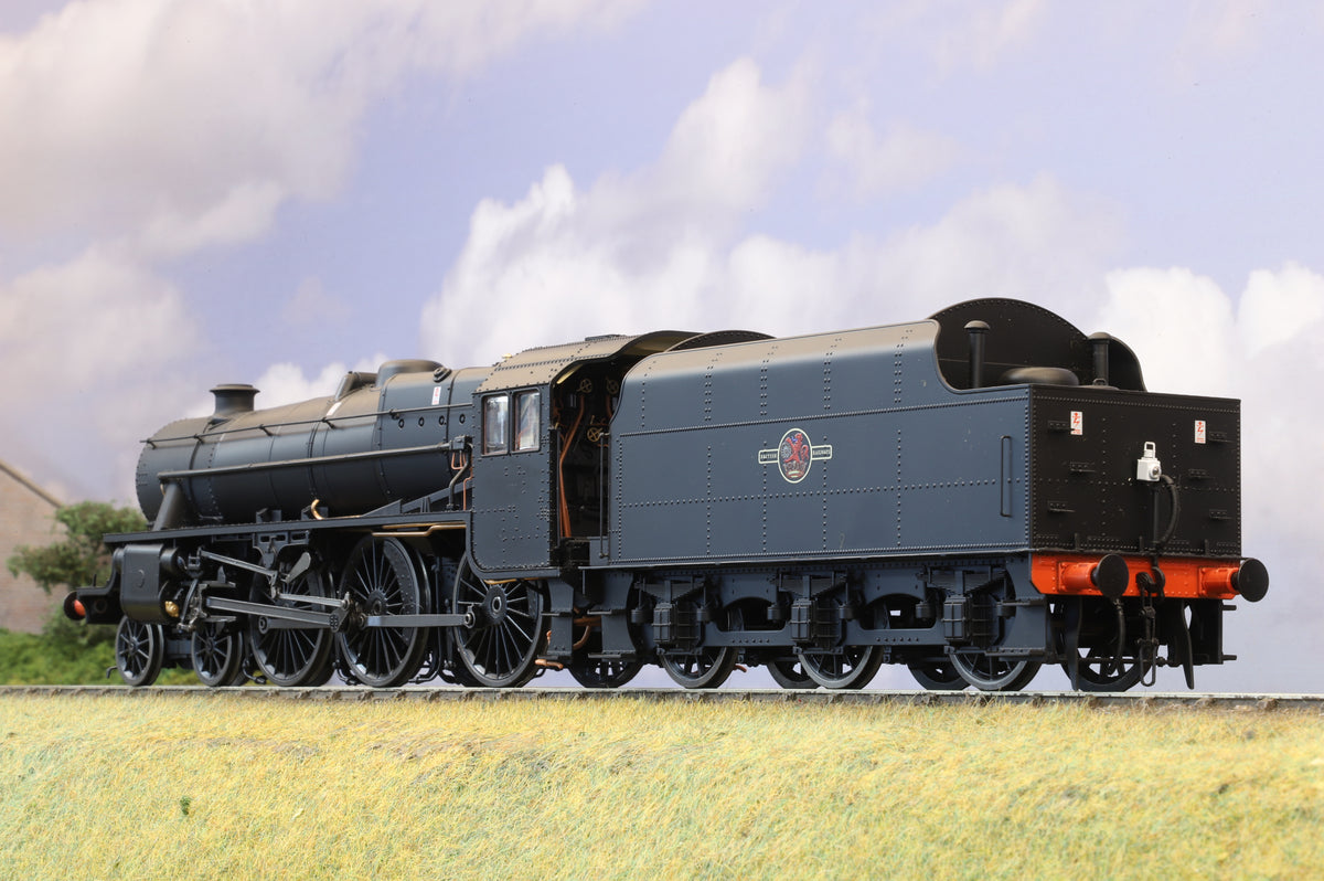 Finescale O Gauge Ellis Clark Trains Black 5 (E1008U) BR Plain Black Unnumbered (Riveted Tender)