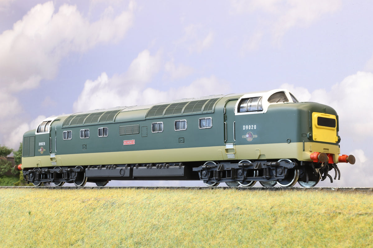 Skytrex Finescale O Gauge Class 55 &#39;Deltic&#39; No. D9020 &#39;Nimbus&#39; BR Green DCC Sound