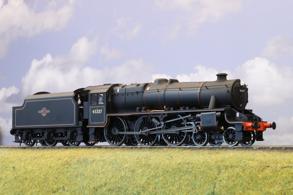 Ellis Clark Trains E1005AS O Gauge Stanier Class 5 4-6-0 &quot;Black 5&quot;, Late BR Lined, &#39;45337&#39;, Welded Tender, DCC Sound