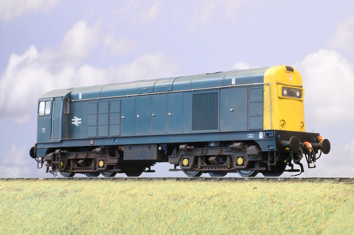Heljan Finescale O Gauge Class 20 Unnumbered BR Blue (FYP), Weathered