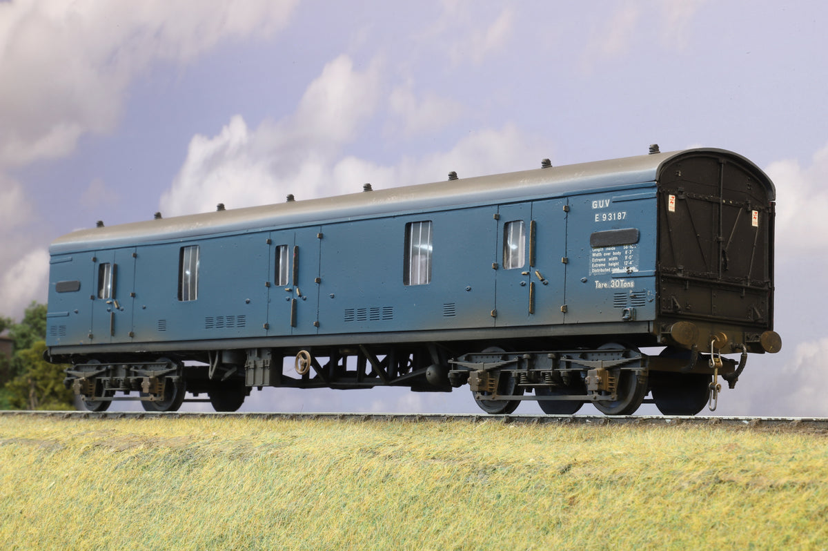 Finescale O Gauge (Kit-Built) GUV, BR Blue, No.E93187, Weathered