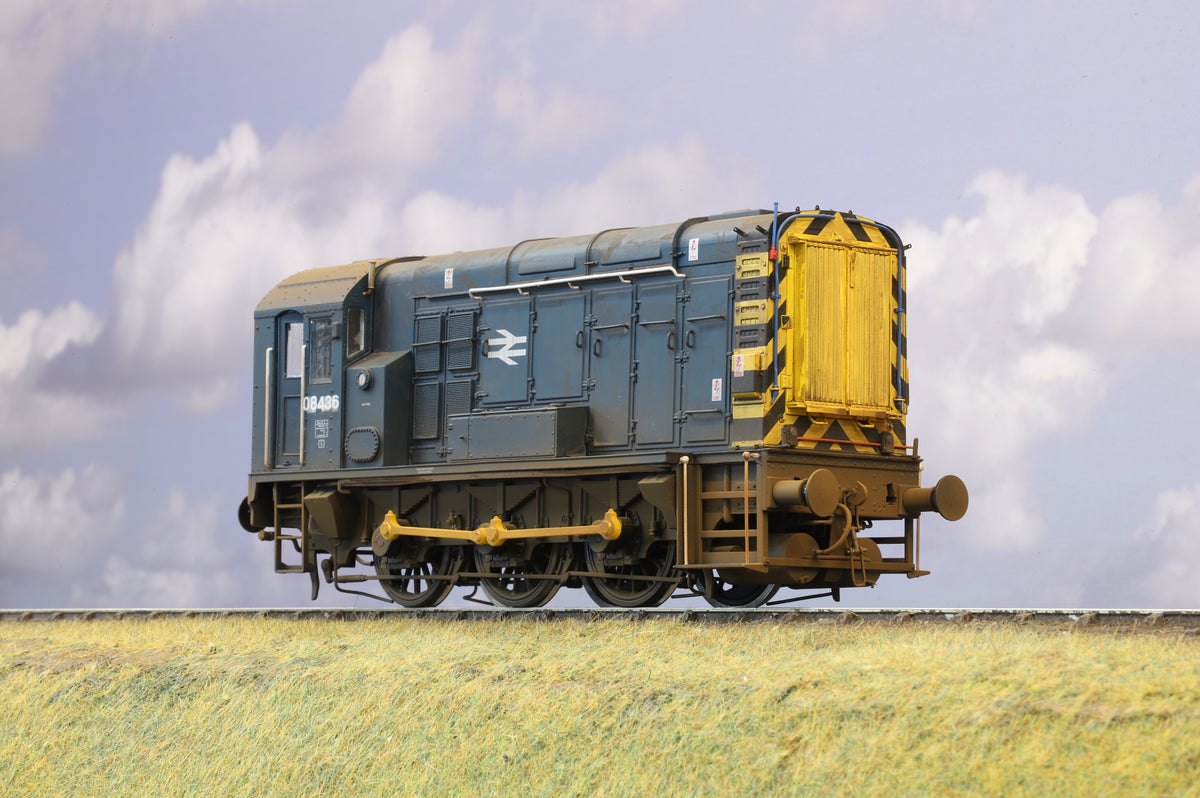 Dapol Finescale O Gauge Class 08 No. 08436 BR Blue DCC Sound (Weathered)